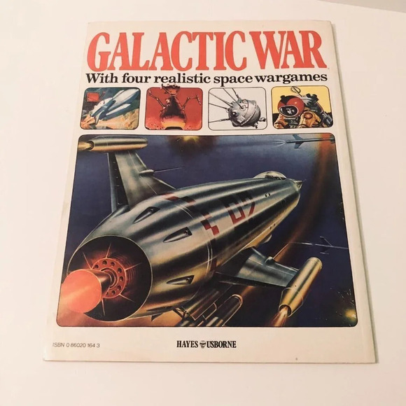 Vintage 1978  Galactic War Four Realistic Space Wargames Hayes Usborne - Picture 5 of 16